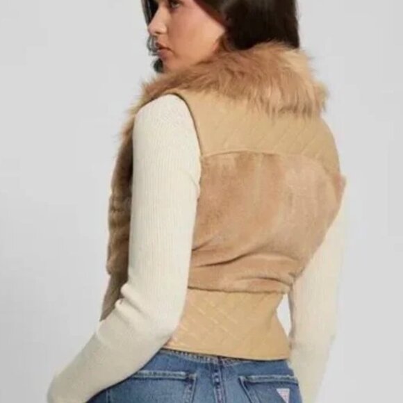 NWT Guess Emma Vest - Picture 3 of 7